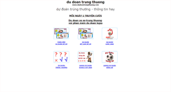 Desktop Screenshot of dudoantrungthuong.com