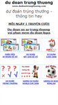 Mobile Screenshot of dudoantrungthuong.com